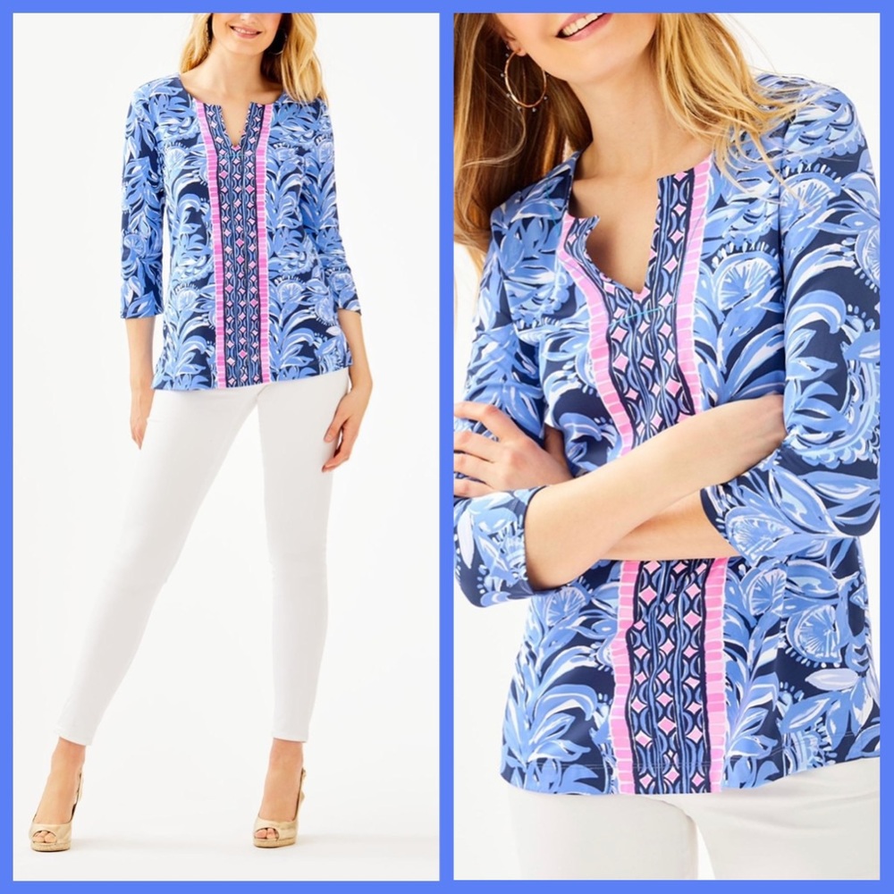 Lilly Pulitzer Karina Tunic Youre The Zest XXS NWT